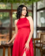 Red Long Dress - Image 2