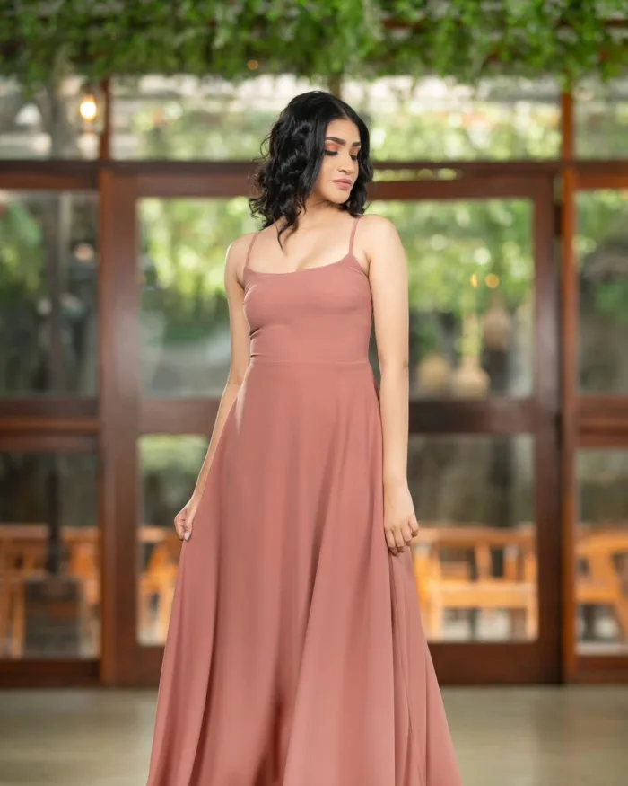 Sleeveless Long Dress - Image 1